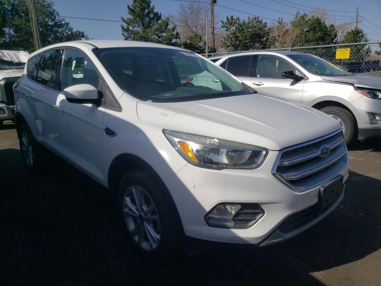 FORD ESCAPE SE 2017 with VIN 1FMCU0GD7HUC04157 - Photo from auction