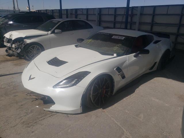 Photo 2 from auction – 2018 CHEVROLET CORVETTE G with VIN 1G1YW2D71J5101016