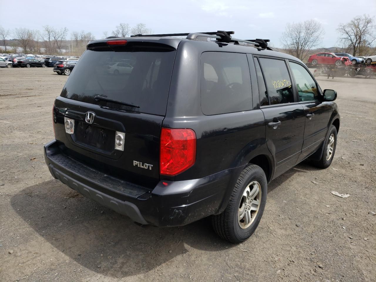 Photo 4 from auction – 2005 HONDA PILOT EX with VIN 5FNYF18495B018455