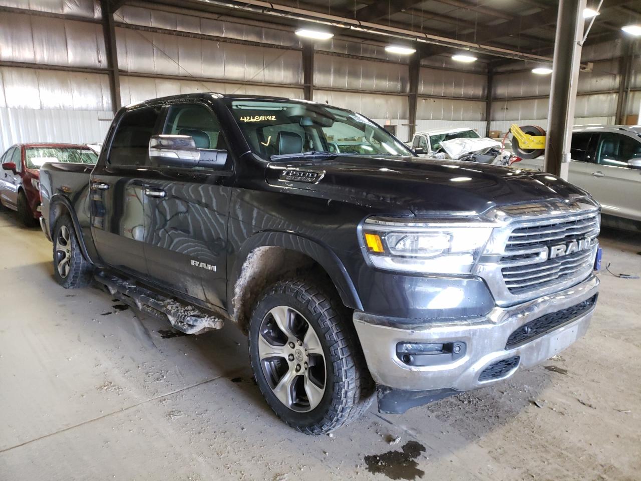 Photo 1 from auction – 2019 RAM 1500 LARAM with VIN 1C6SRFJT4KN846364