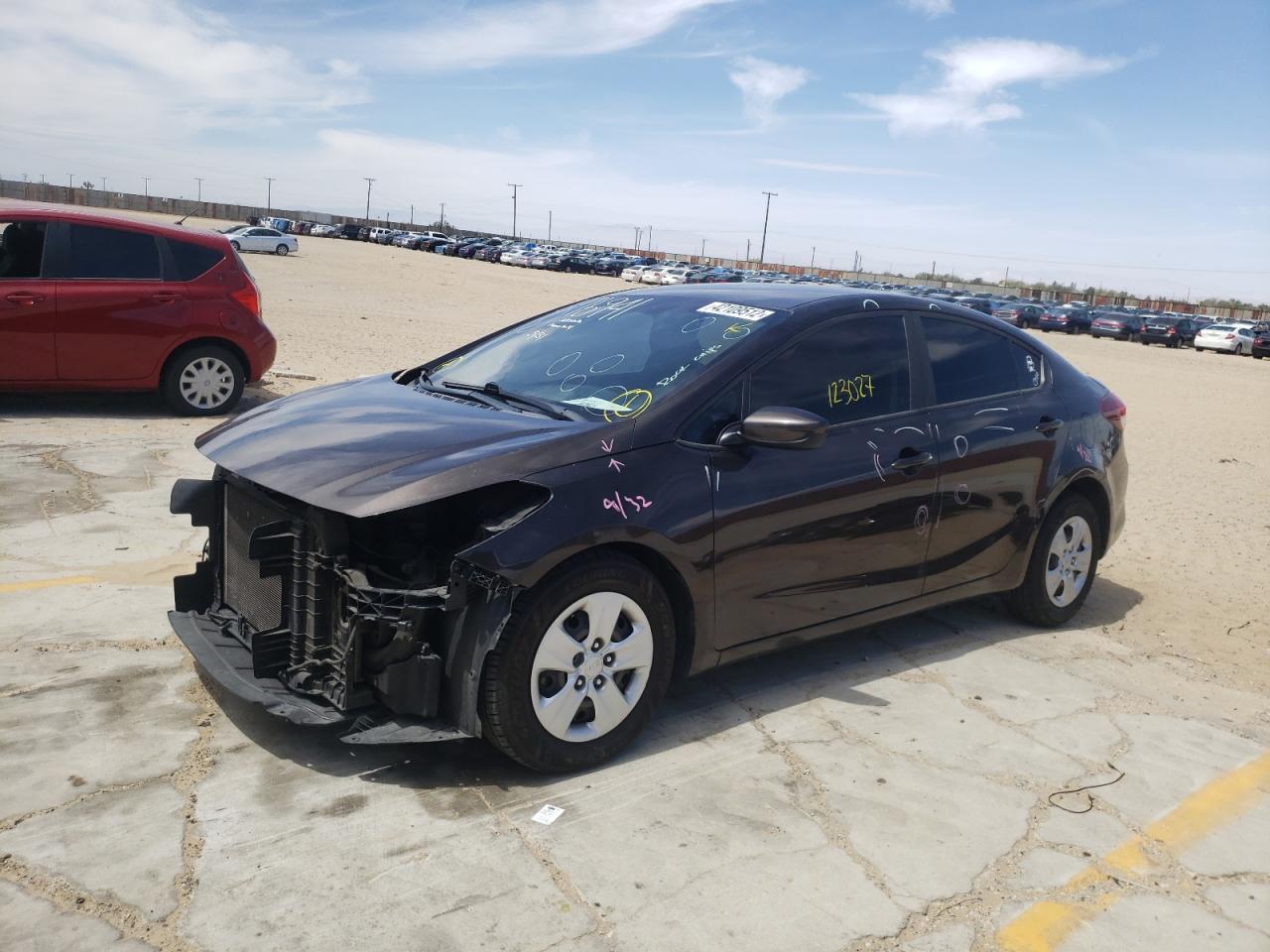 Photo 2 from auction – 2017 KIA FORTE LX with VIN 3KPFL4A70HE023950