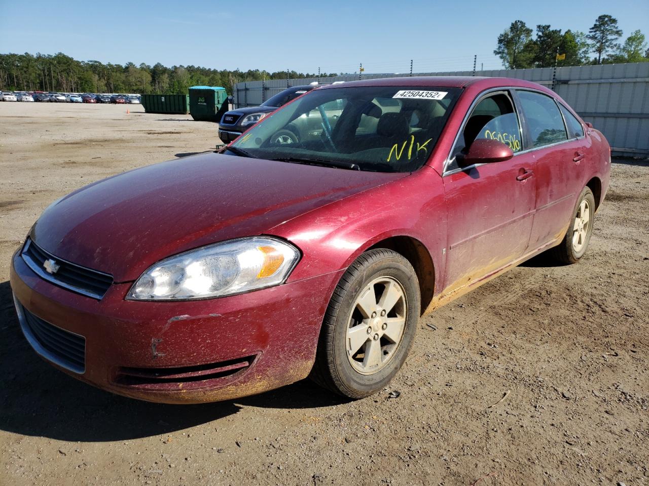 Photo 2 from auction – 2007 CHEVROLET IMPALA LT with VIN 2G1WT58KX79412794
