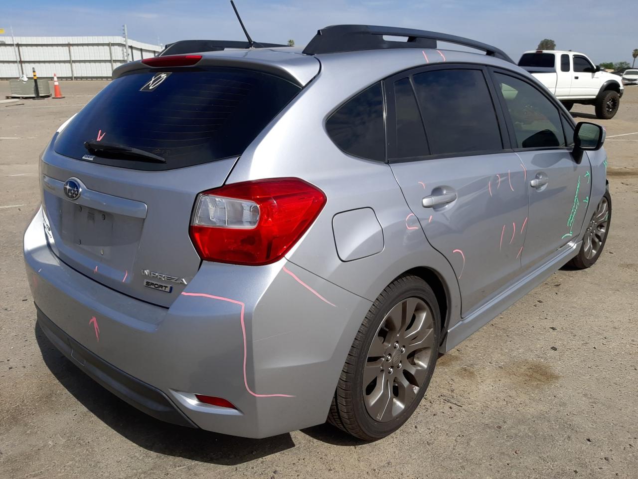 Photo 4 from auction – 2014 SUBARU IMPREZA SP with VIN JF1GPAL67E8252438