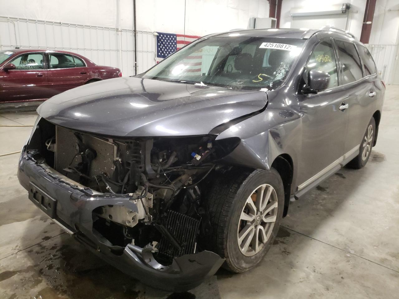 Photo 2 from auction – 2014 NISSAN PATHFINDER with VIN 5N1AR2MM2EC725961