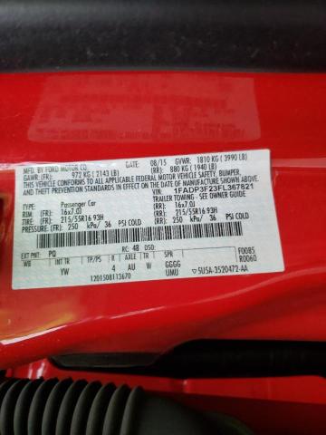 Photo 10 from auction – 2015 FORD FOCUS SE with VIN 1FADP3F23FL367821