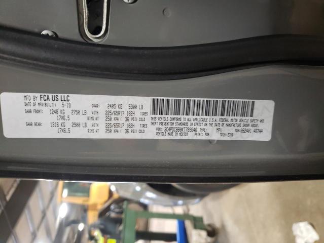 Photo 10 from auction – 2019 DODGE JOURNEY SE with VIN 3C4PDCBB0KT789646