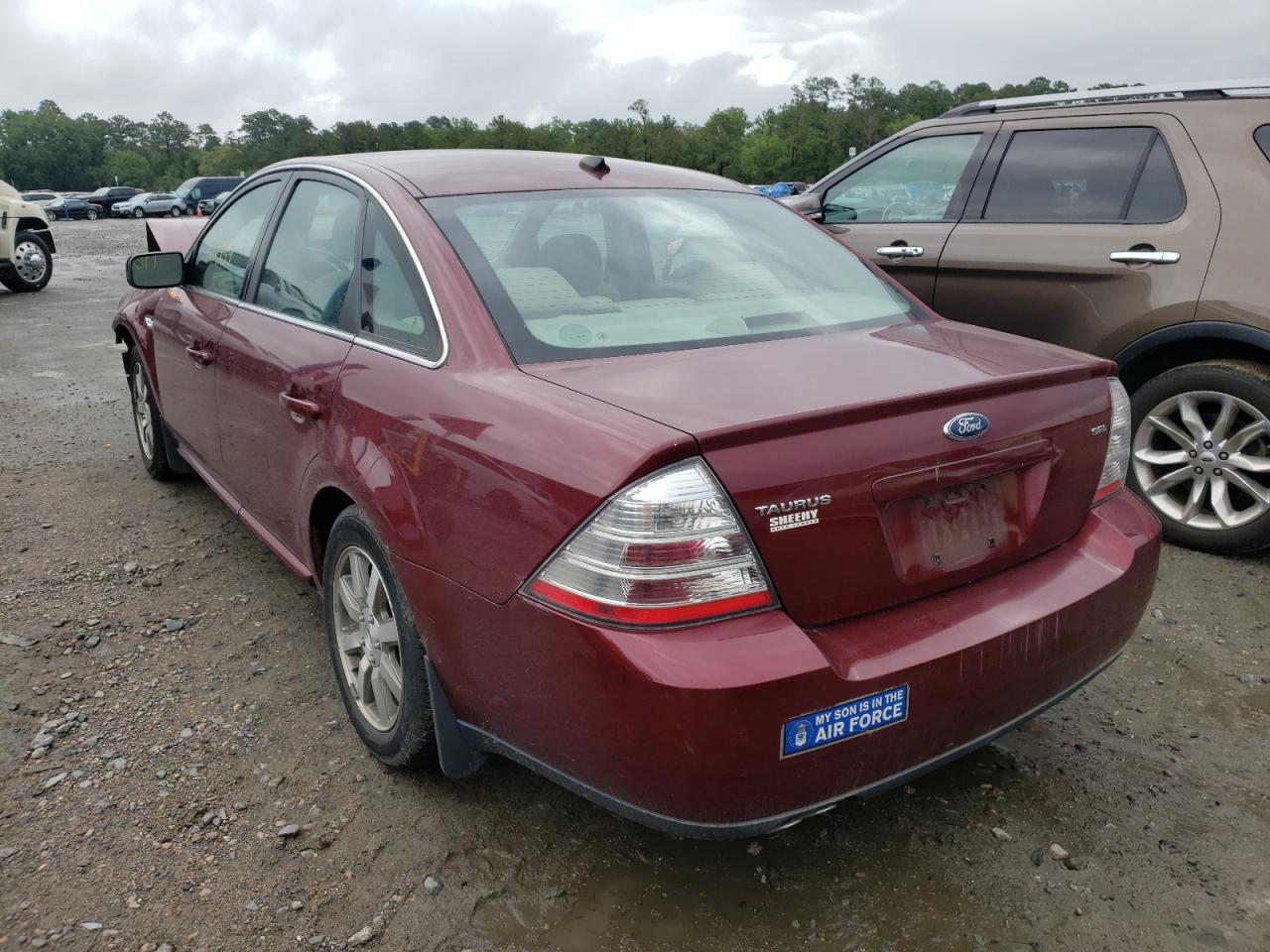 Photo 3 from auction – 2008 FORD TAURUS SEL with VIN 1FAHP24W28G145252