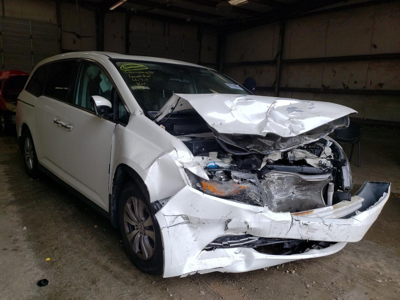 HONDA ODYSSEY EX 2016 with VIN 5FNRL5H60GB090816 - Photo from auction