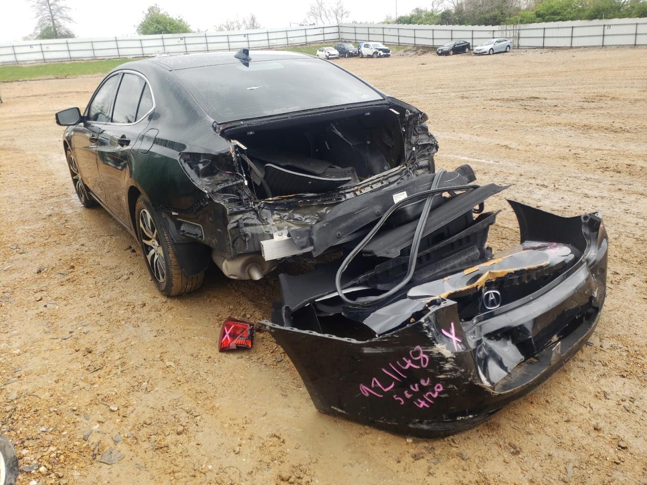Photo 3 from auction – 2016 ACURA TLX with VIN 19UUB1F30GA015509