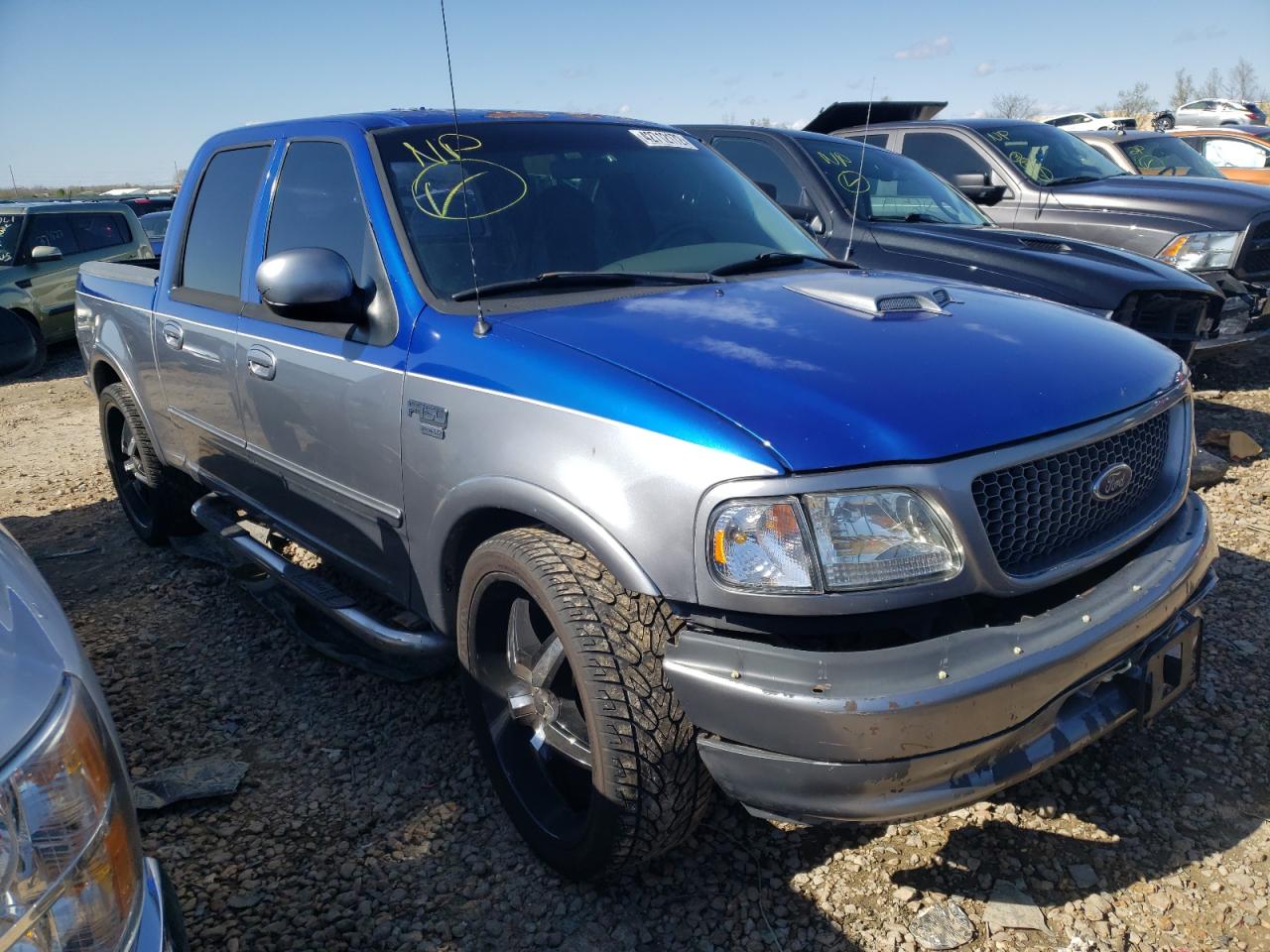 FORD F150 SUPER 2001 with VIN 1FTRW07W41KE06451 - Photo from auction