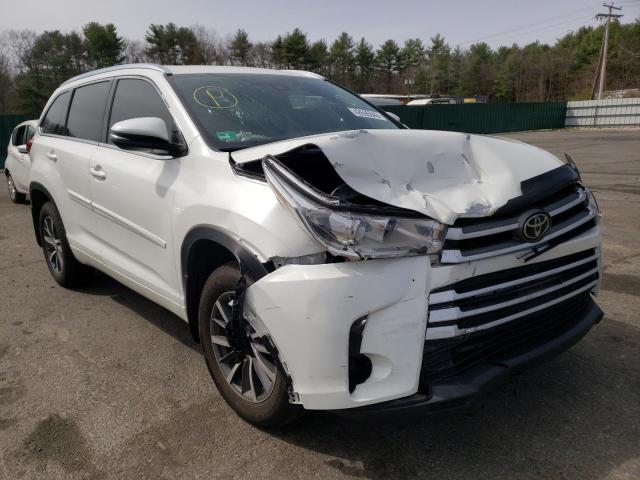 TOYOTA HIGHLANDER 2018 with VIN 5TDJZRFHXJS880604 - Photo from auction