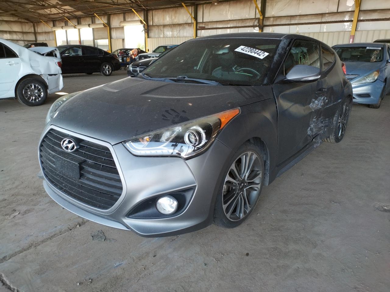 Photo 2 from auction – 2016 HYUNDAI VELOSTER T with VIN KMHTC6AE8GU274739