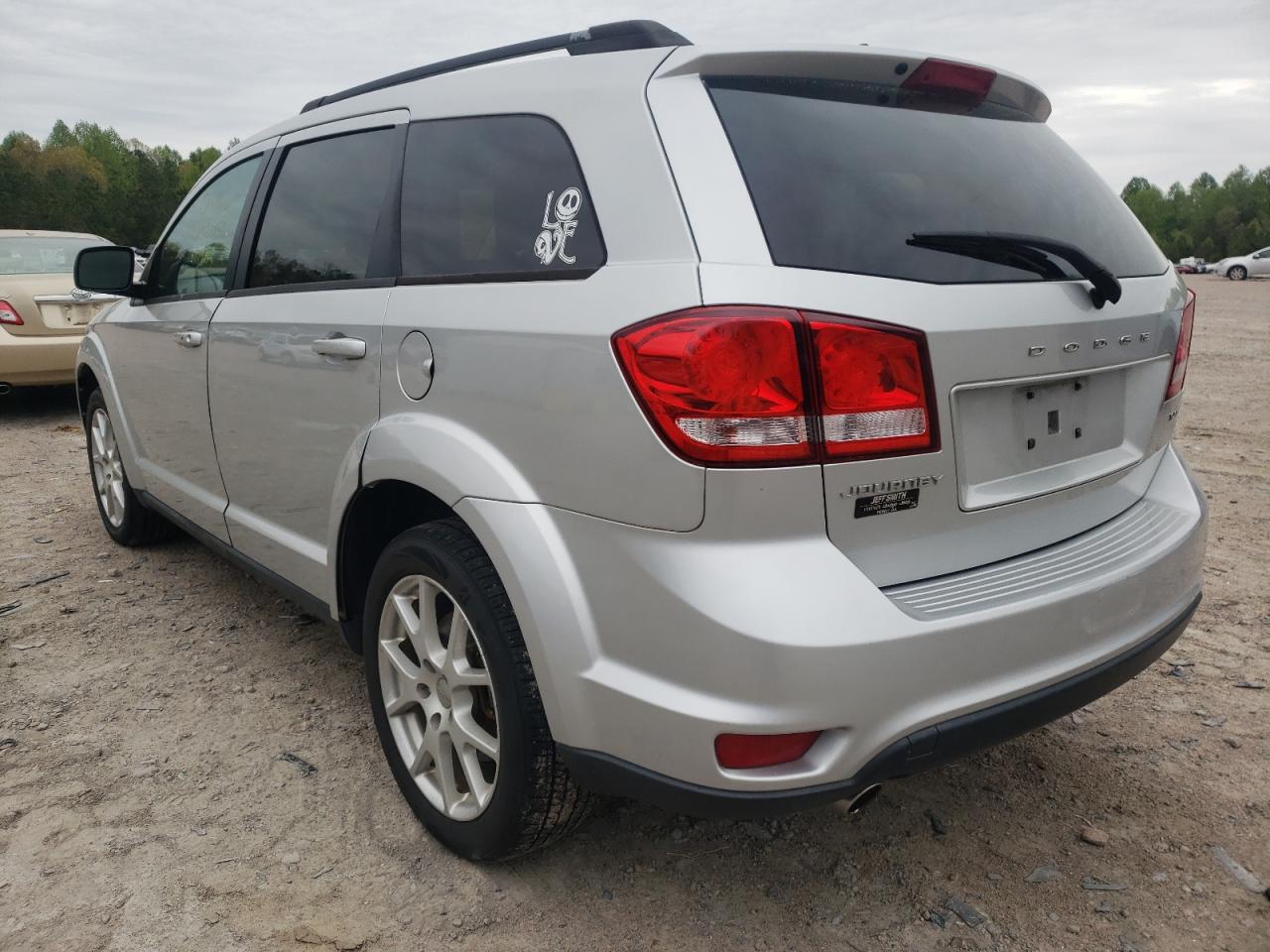 Photo 3 from auction – 2013 DODGE JOURNEY SX with VIN 3C4PDCBG2DT627919