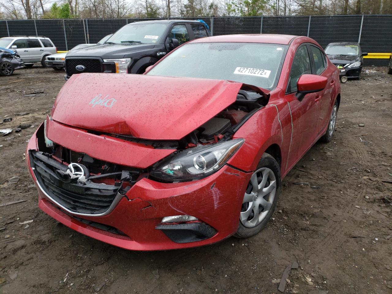 Photo 2 from auction – 2014 MAZDA 3 SPORT with VIN JM1BM1U78E1123993