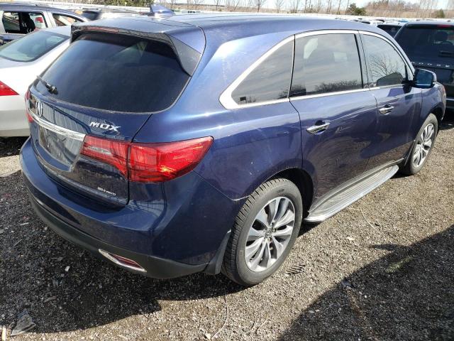 Photo 4 from auction – 2016 ACURA MDX TECHNO with VIN 5FRYD4H44GB507502