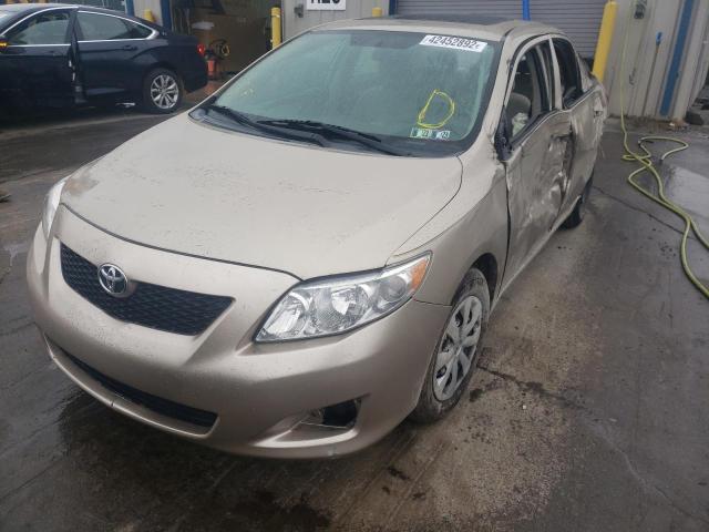 Photo 2 from auction – 2009 TOYOTA COROLLA with VIN 2T1BU40E99C021092