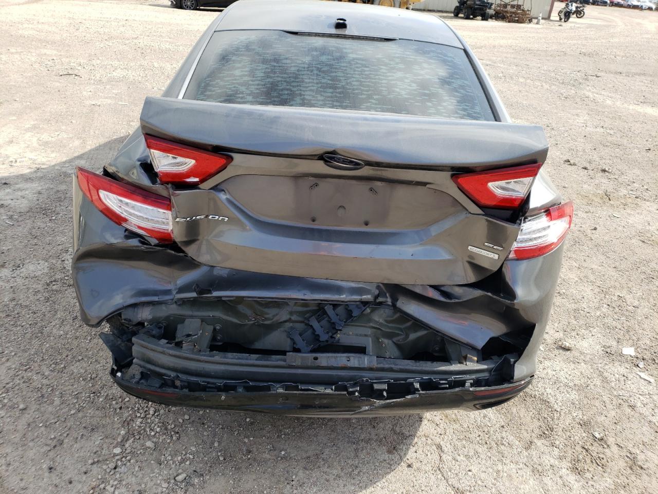 Photo 9 from auction – 2013 FORD FUSION SE with VIN 3FA6P0H99DR348240