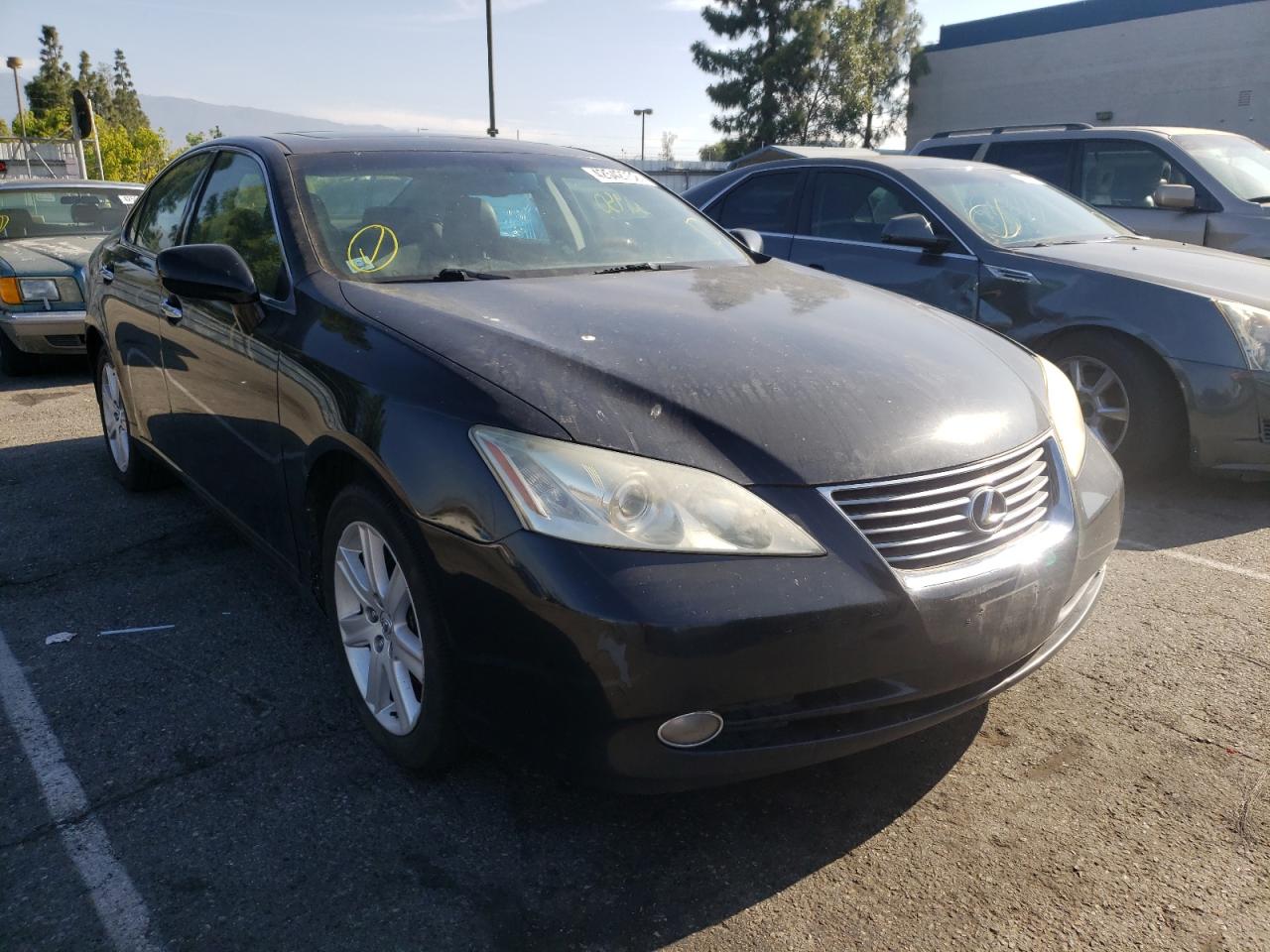 LEXUS ES 350 2008 with VIN JTHBJ46GX82187926 - Photo from auction