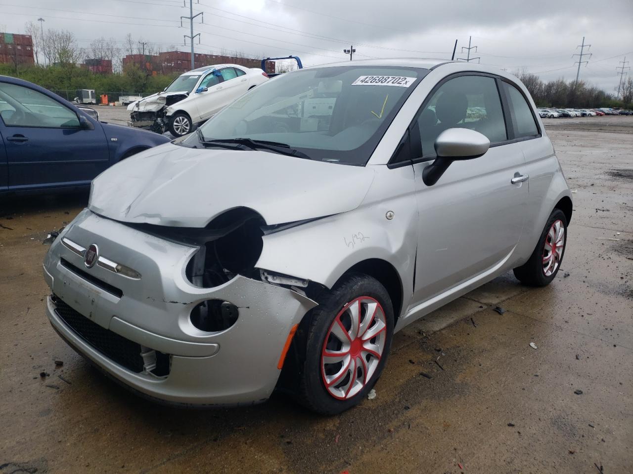 Photo 2 from auction – 2012 FIAT 500 POP with VIN 3C3CFFAR0CT108836