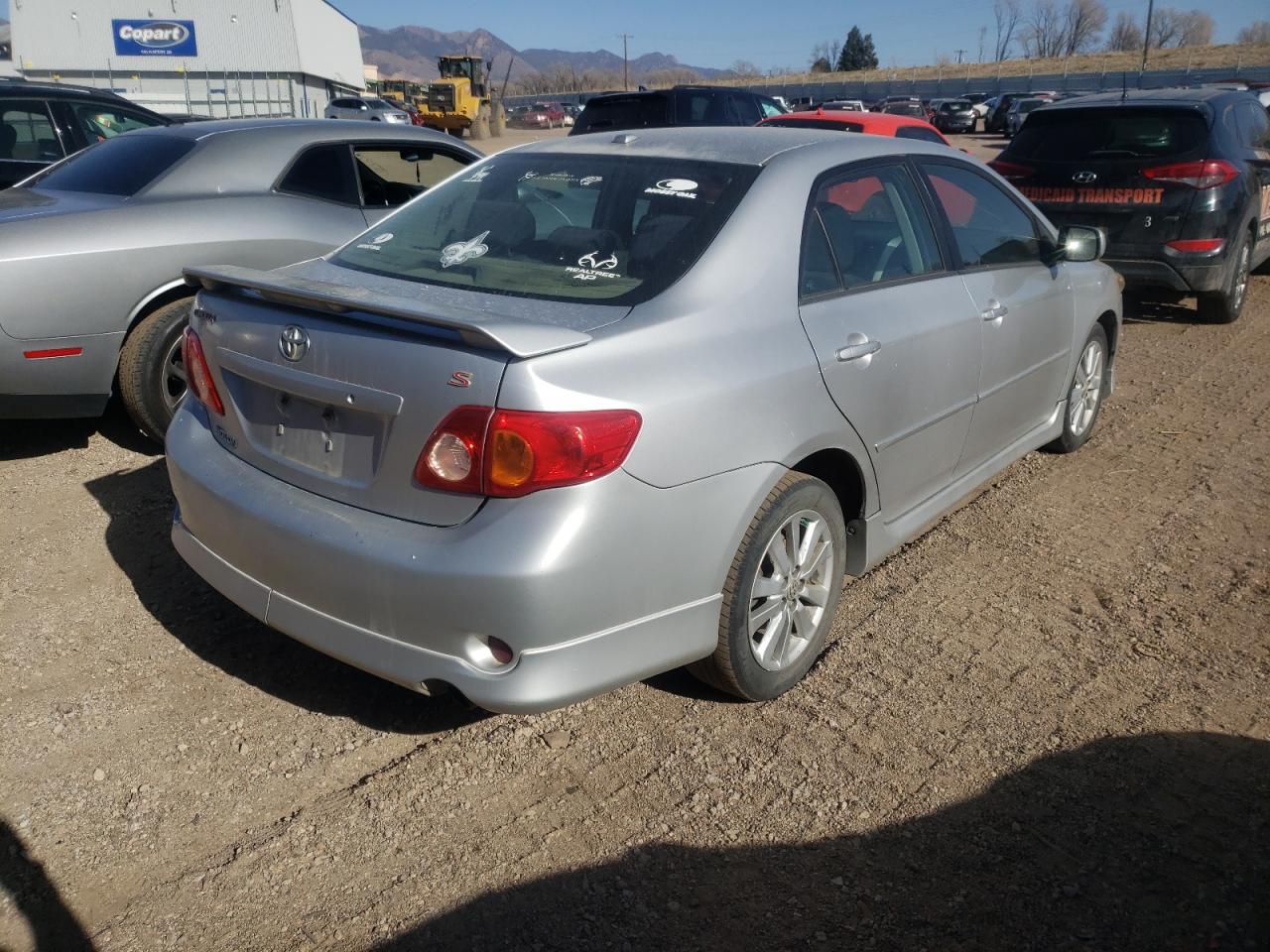 Photo 4 from auction – 2009 TOYOTA COROLLA BA with VIN 1NXBU40E49Z058386