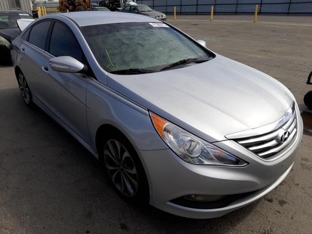 HYUNDAI SONATA SE 2014 with VIN 5NPEC4AB9EH871560 - Photo from auction