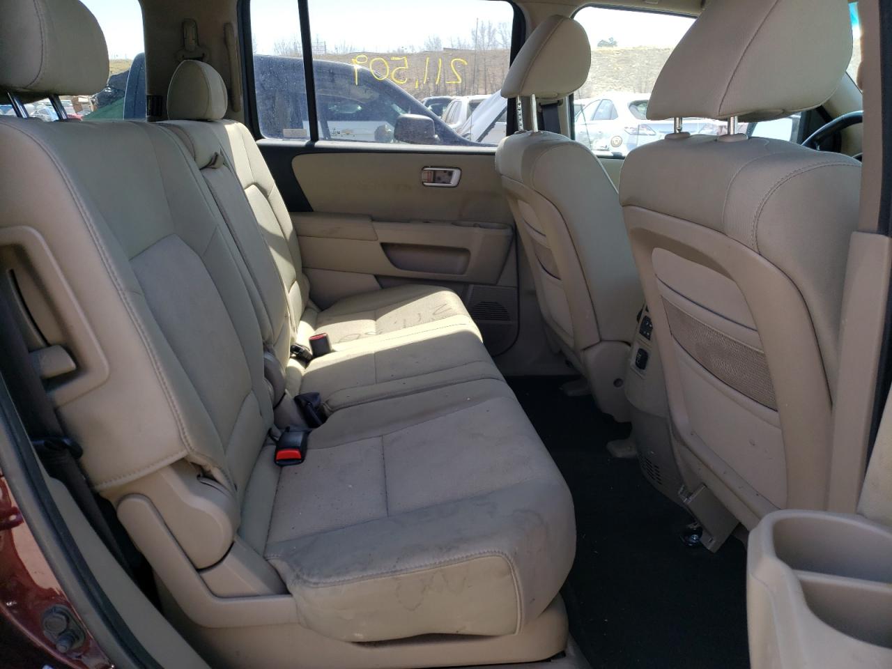Zdjęcie 6 z aukcji – 2009 HONDA PILOT LX z VIN 5FNYF48299B010667