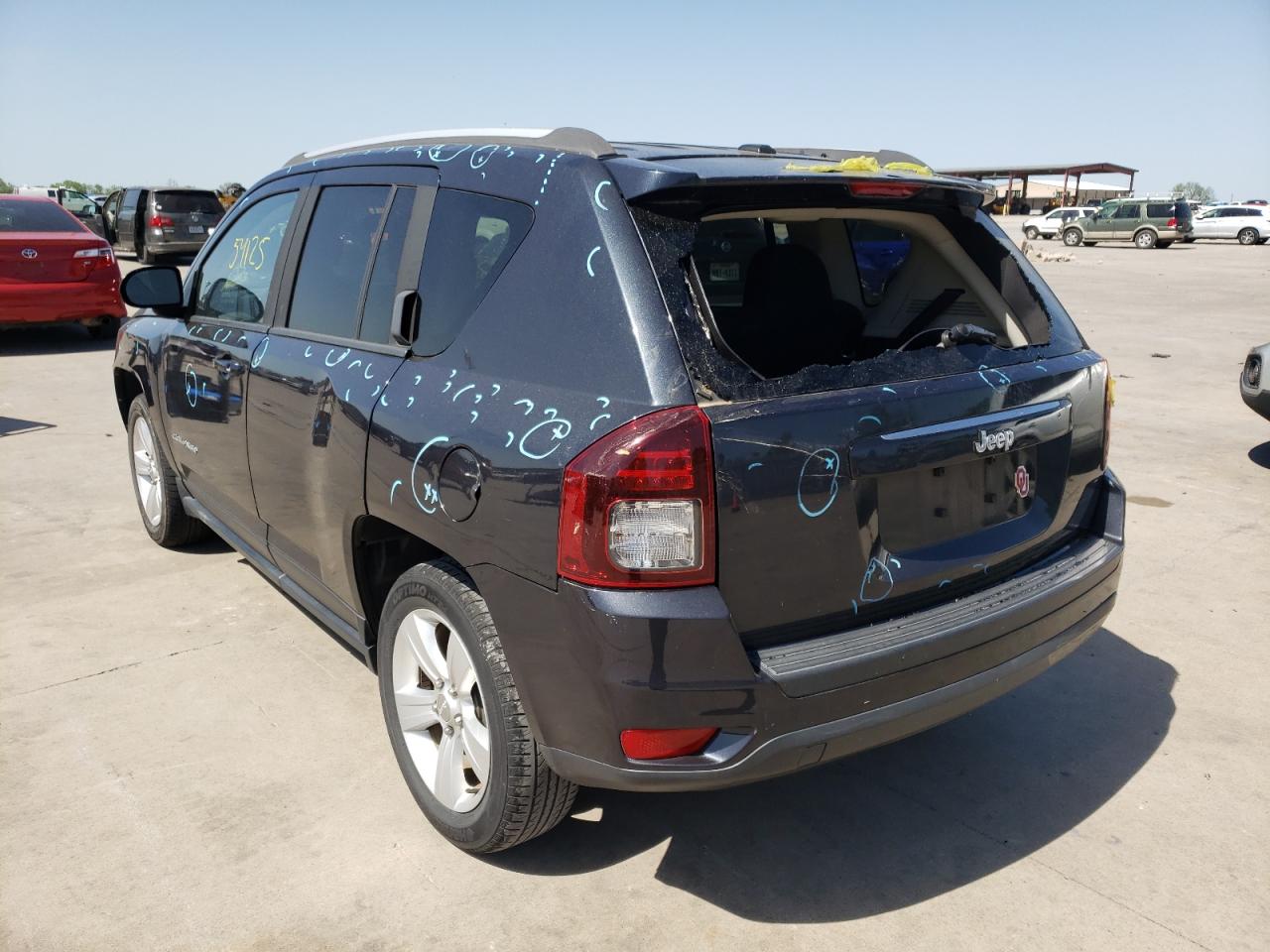 Photo 3 from auction – 2016 JEEP COMPASS SP with VIN 1C4NJCBA9GD574271