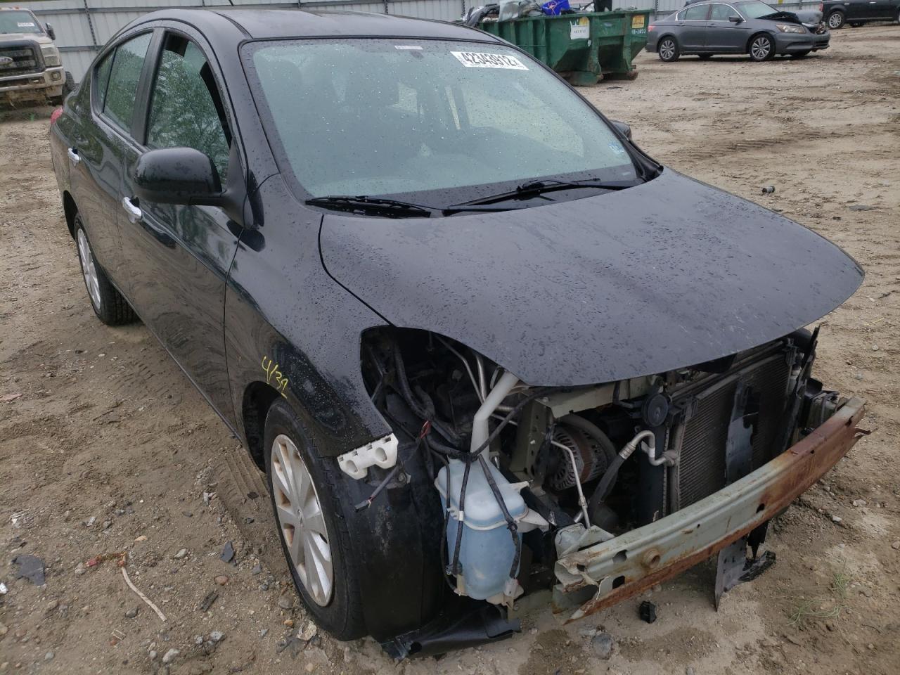 NISSAN VERSA S 2012 with VIN 3N1CN7AP1CL812629 - Photo from auction