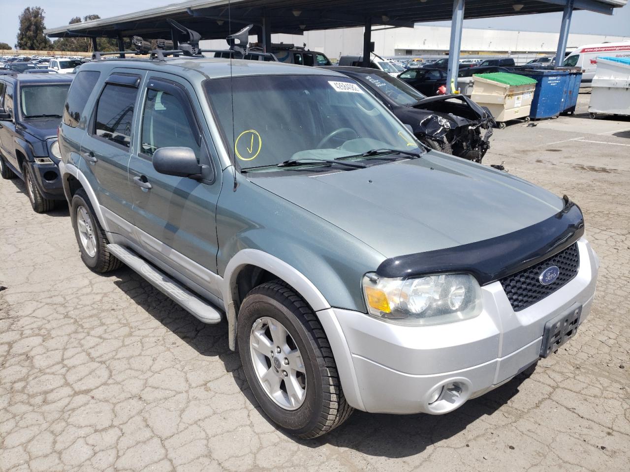 FORD ESCAPE XLT 2007 with VIN 1FMCU93177KA07791 - Photo from auction