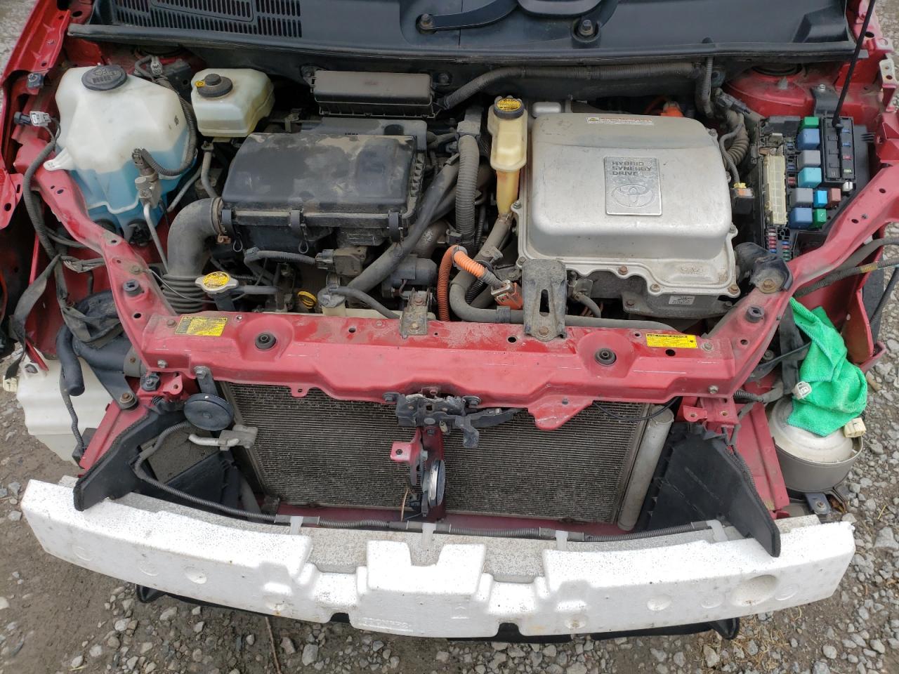 Photo 7 from auction – 2008 TOYOTA PRIUS with VIN JTDKB20U087813360