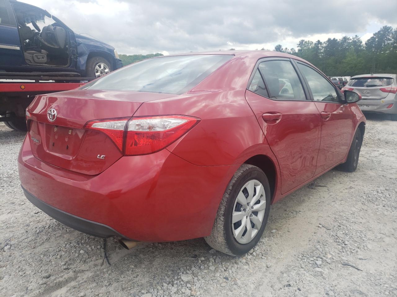 Photo 4 from auction – 2015 TOYOTA COROLLA L with VIN 2T1BURHE8FC335958