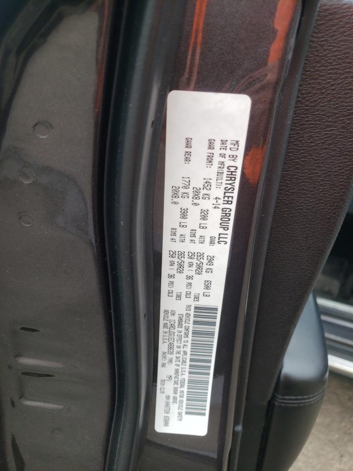 Photo 10 from auction – 2014 DODGE DURANGO LI with VIN 1C4RDJDG1EC468639