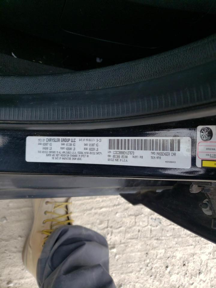 Photo 10 from auction – 2014 CHRYSLER 200 TOURIN with VIN 1C3CCBBB8EN127673