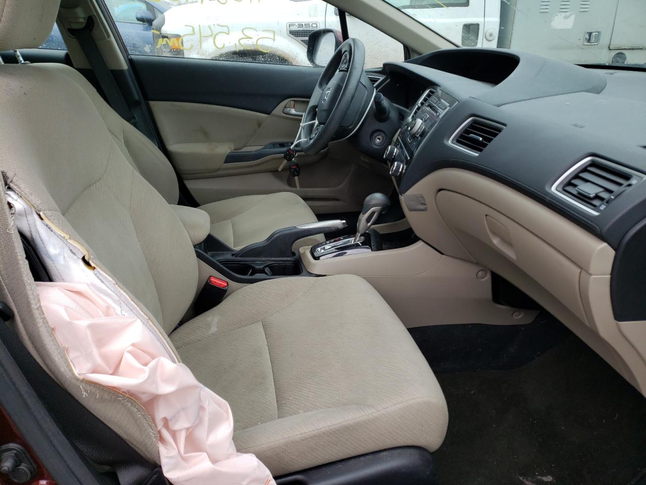 Photo 5 from auction – 2013 HONDA CIVIC LX with VIN 19XFB2F59DE025088