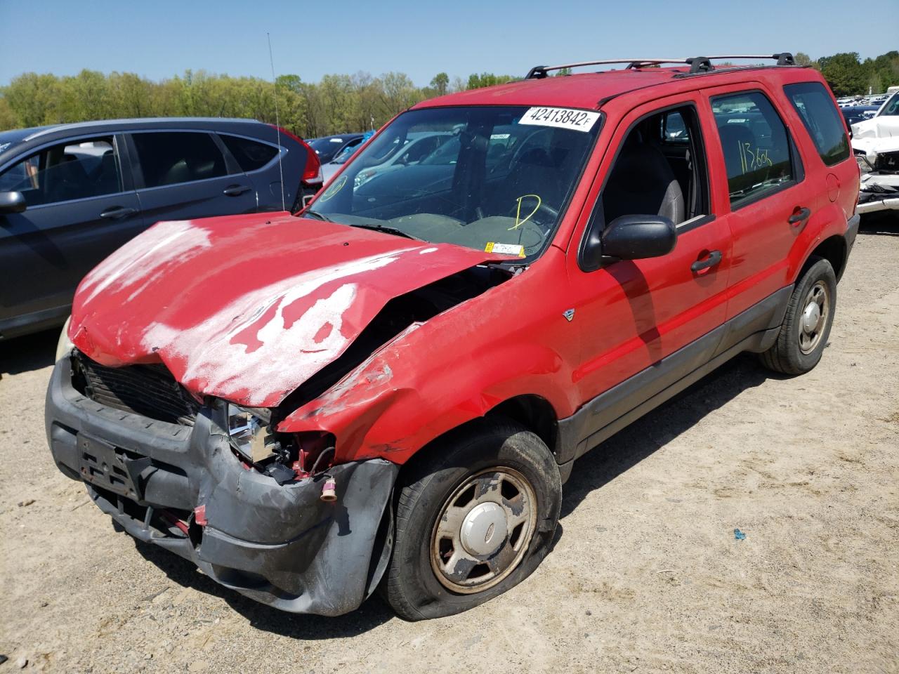 Photo 2 from auction – 2001 FORD ESCAPE XLS with VIN 1FMYU02161KE81581