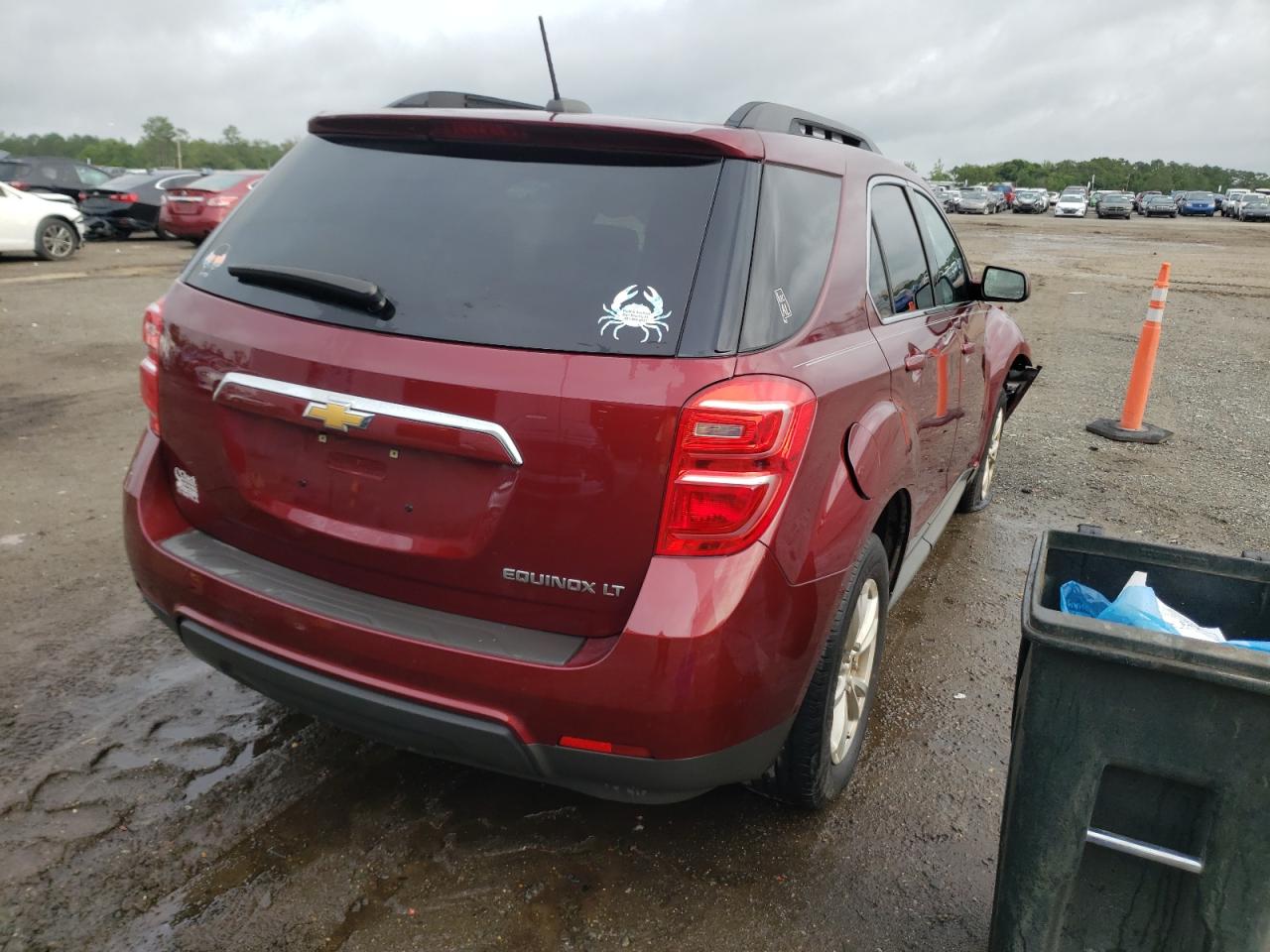 Photo 4 from auction – 2016 CHEVROLET EQUINOX LT with VIN 2GNALCEK9G6326685