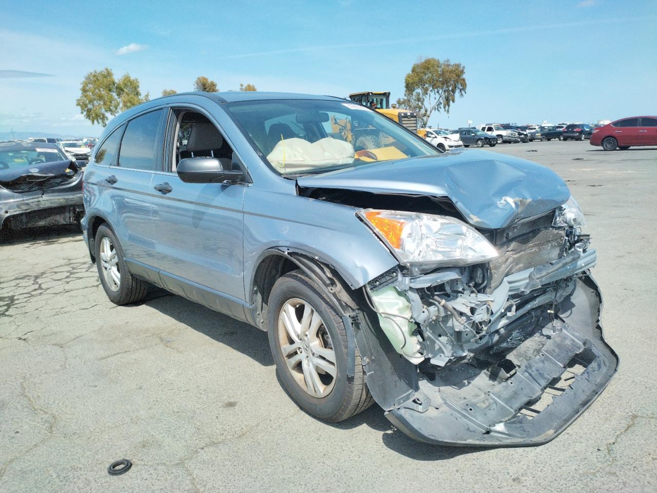 HONDA CR-V EX 2011 with VIN JHLRE3H58BC009270 - Photo from auction