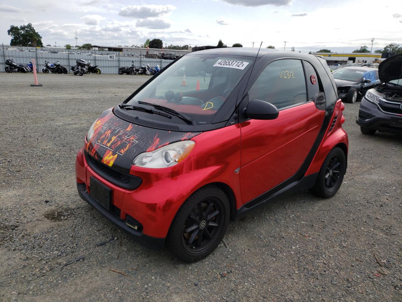 Photo 2 from auction – 2009 SMART FORTWO PUR with VIN WMEEJ31XX9K264359