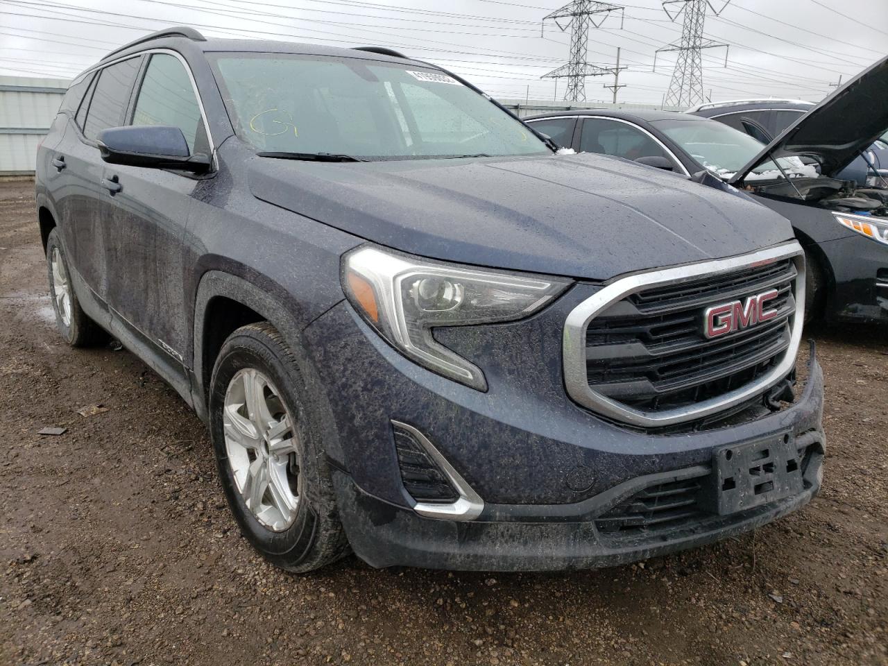 GMC TERRAIN SL 2019 with VIN 3GKALMEV2KL118102 - Photo from auction