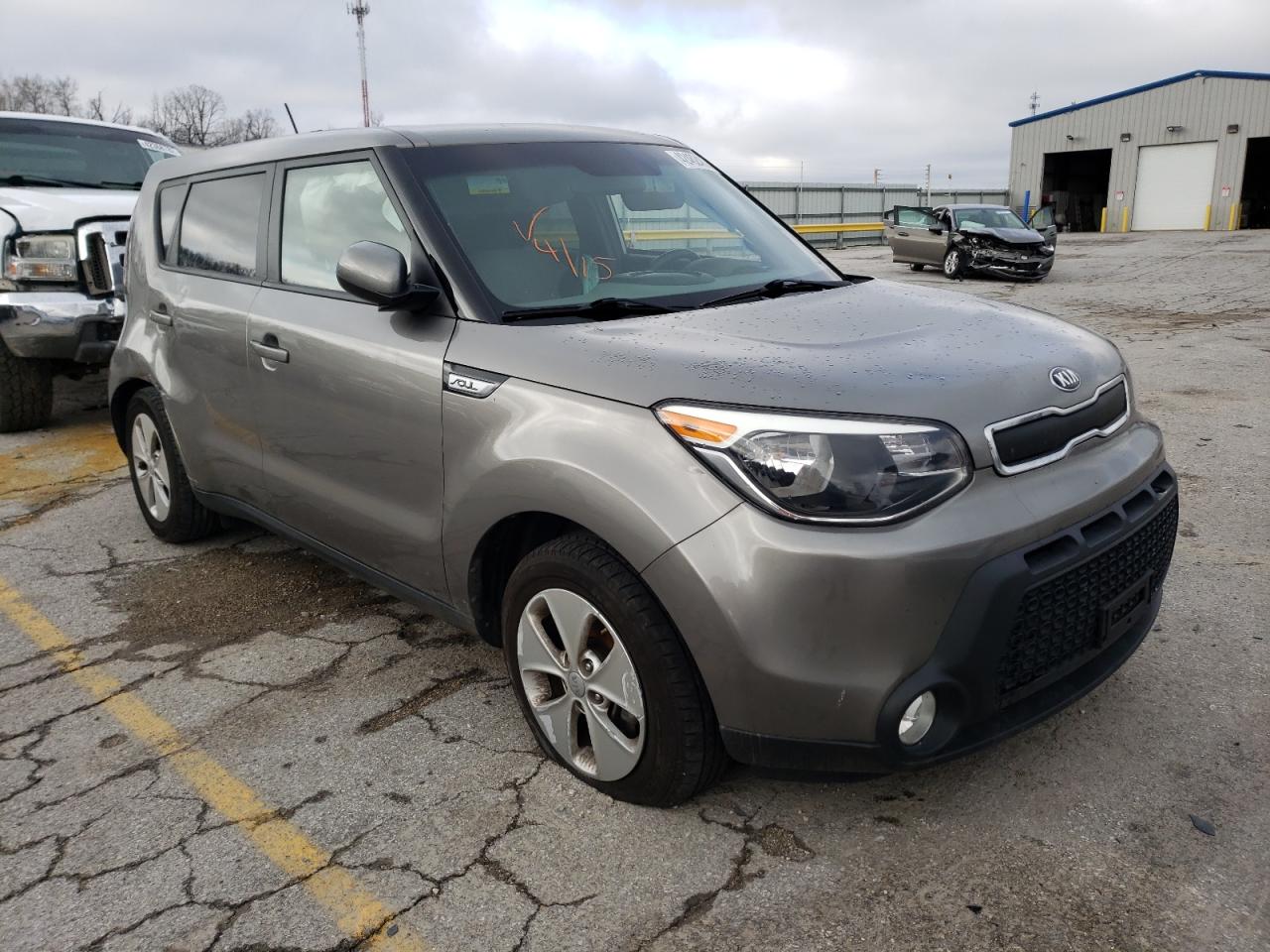 KIA SOUL 2015 with VIN KNDJN2A29F7126293 - Photo from auction