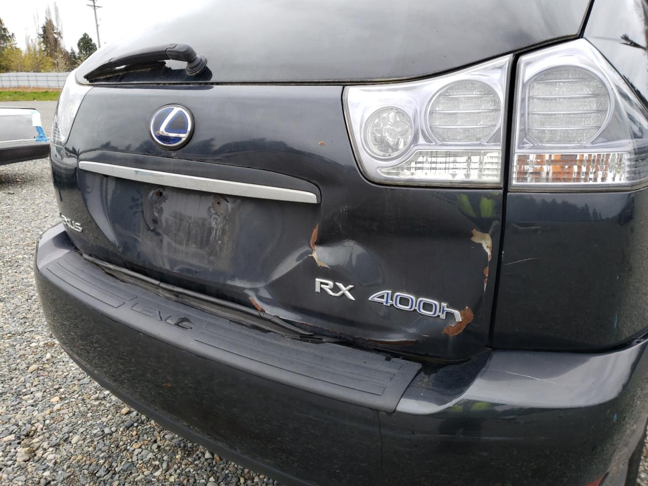 Photo 9 from auction – 2008 LEXUS RX 400H with VIN JTJHW31U082069465