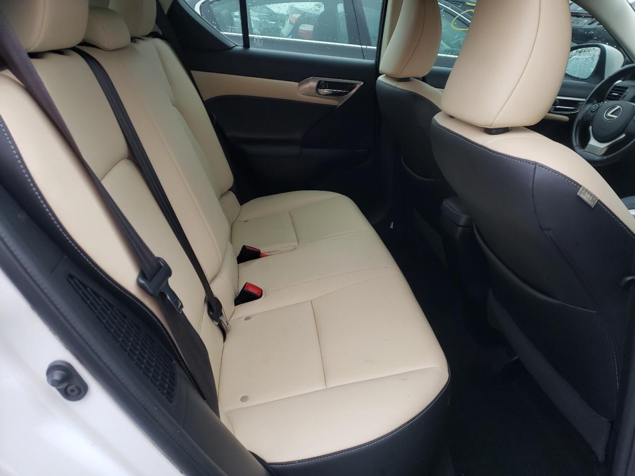 Photo 6 from auction – 2016 LEXUS CT 200 with VIN JTHKD5BHXG2262604
