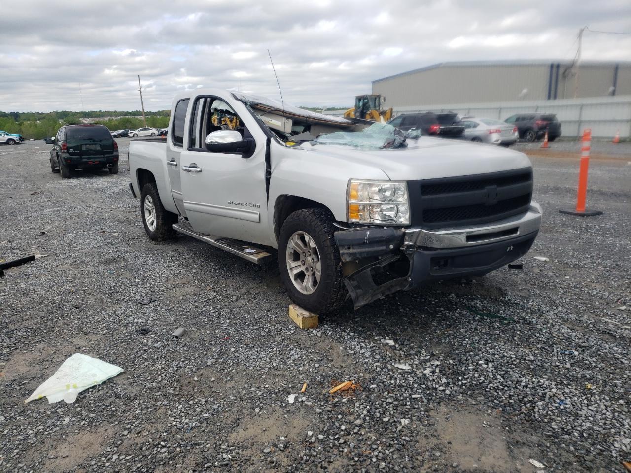 CHEVROLET SILVERADO 2010 with VIN 3GCRCREA4AG172548 - Photo from auction