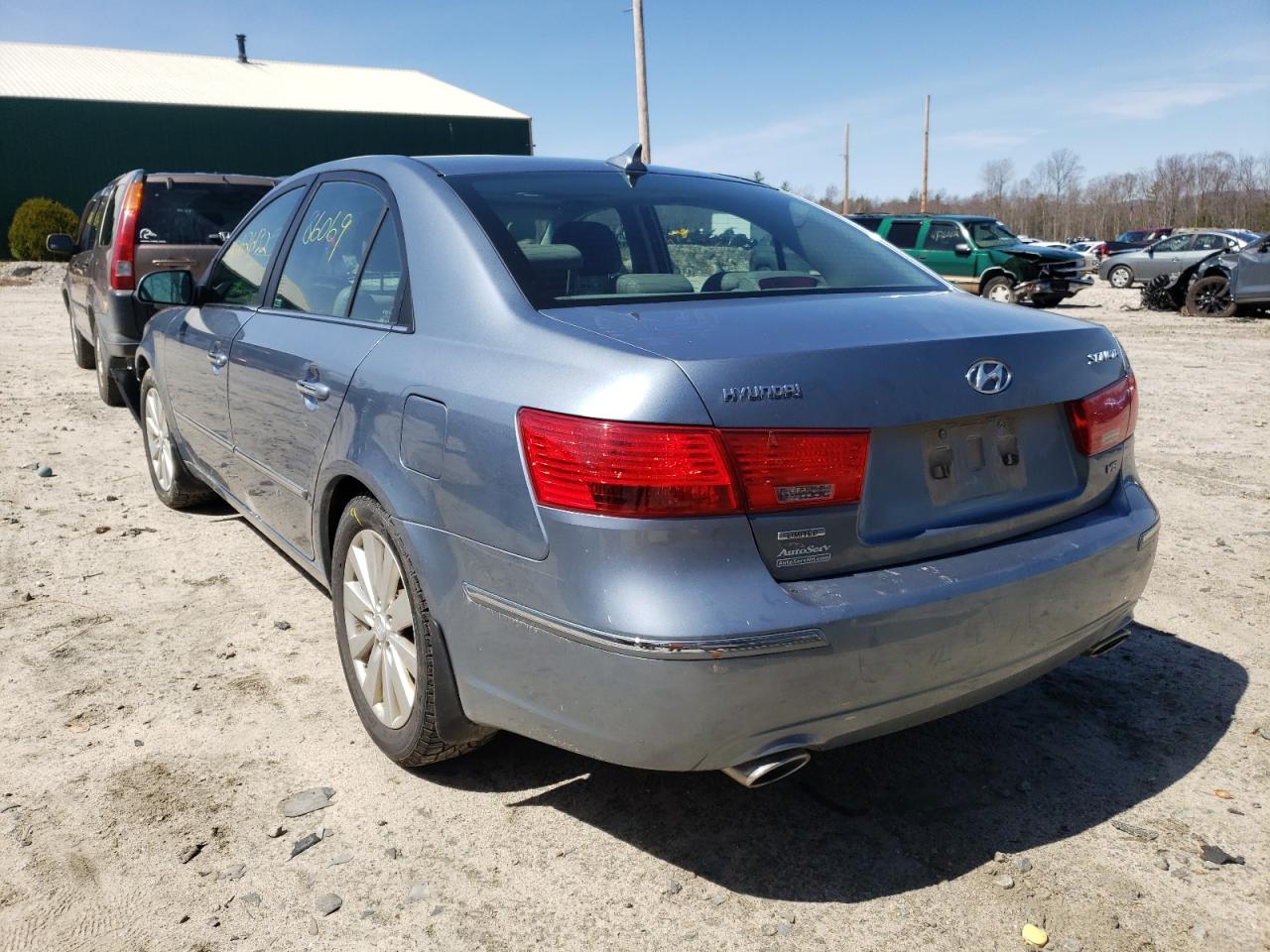 Photo 3 from auction – 2009 HYUNDAI SONATA SE with VIN 5NPEU46F19H571476