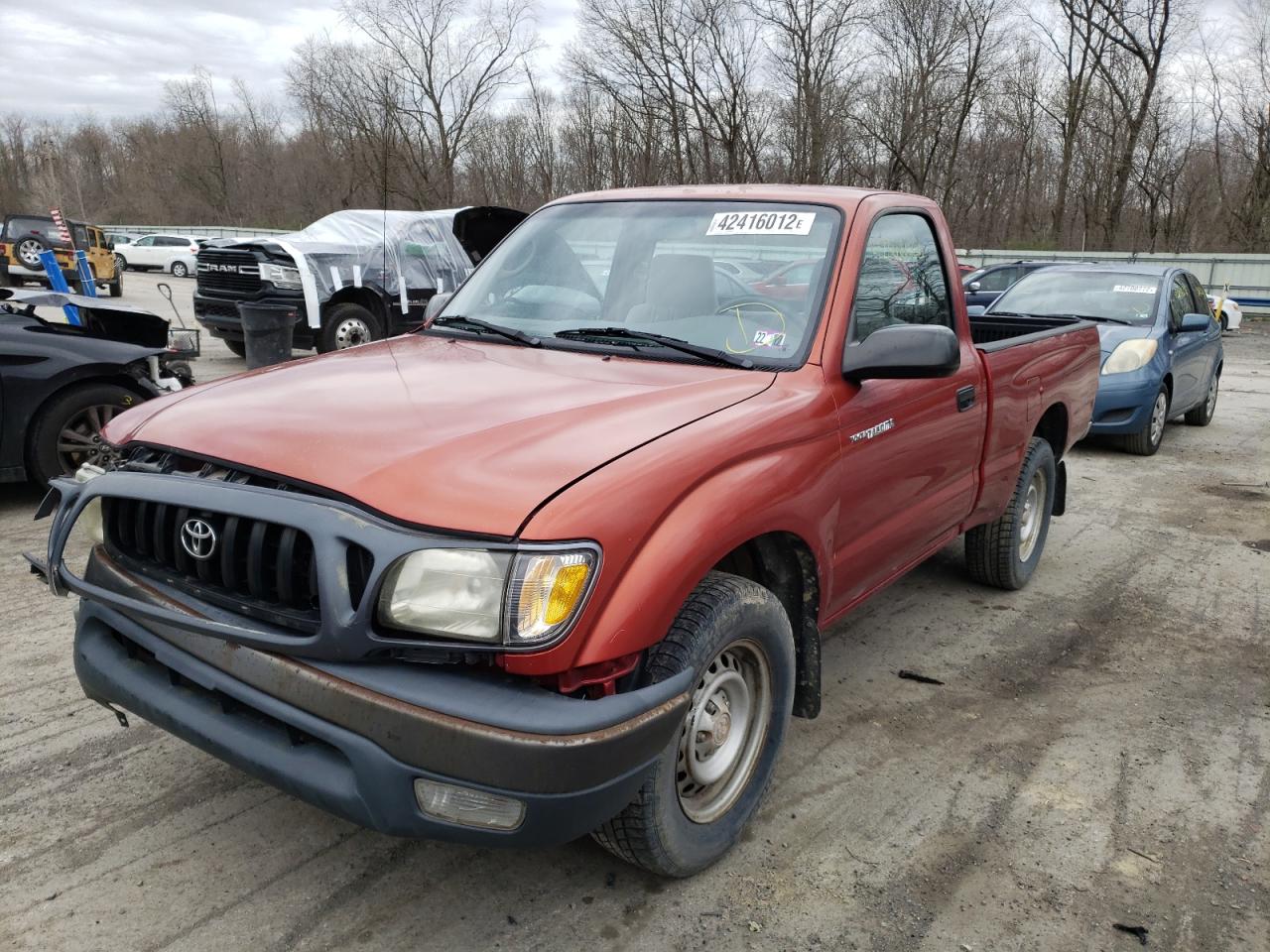 Photo 2 from auction – 2001 TOYOTA TACOMA with VIN 5TENL42N71Z776897