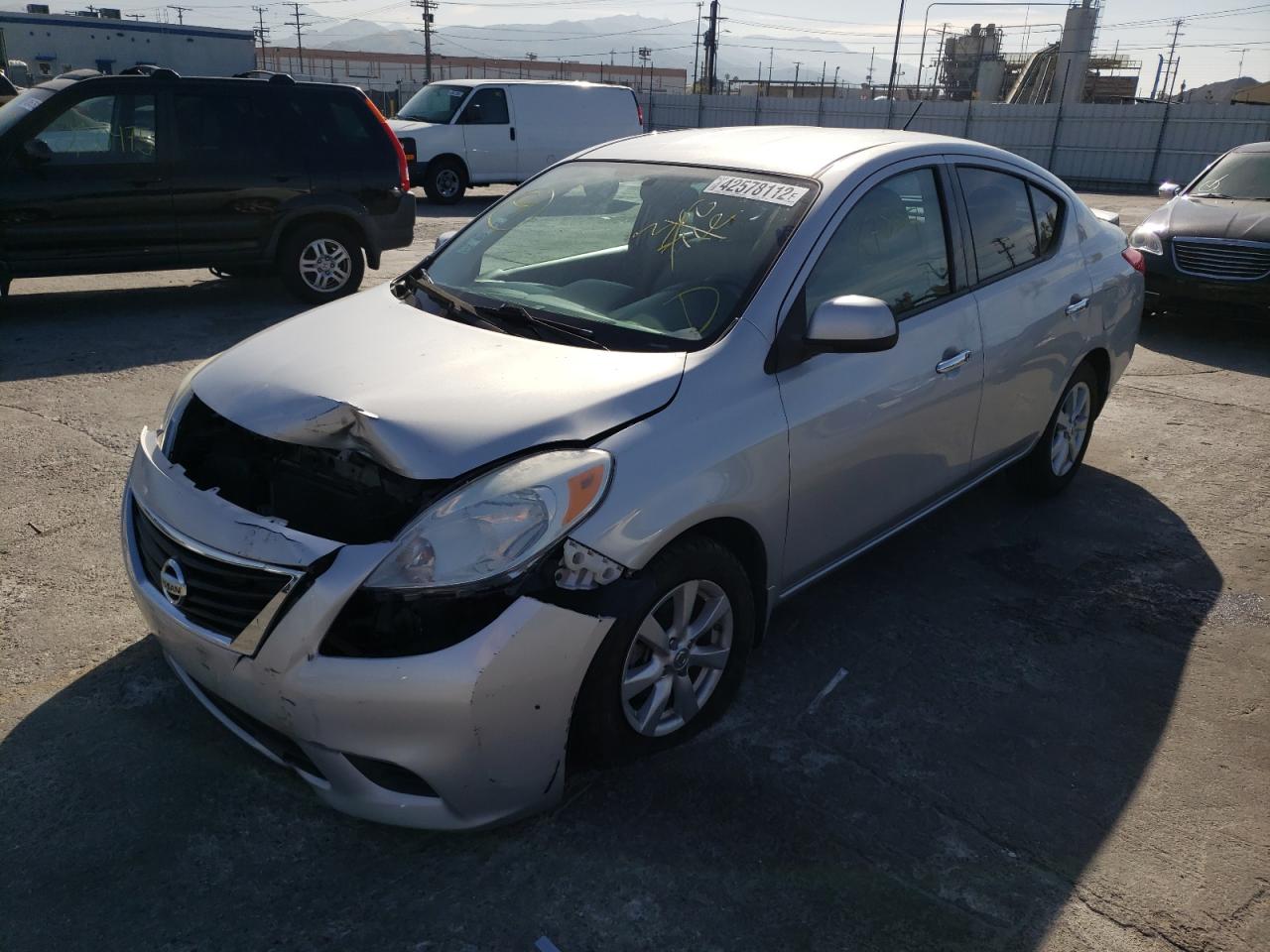 Photo 2 from auction – 2014 NISSAN VERSA S with VIN 3N1CN7AP0EL803102