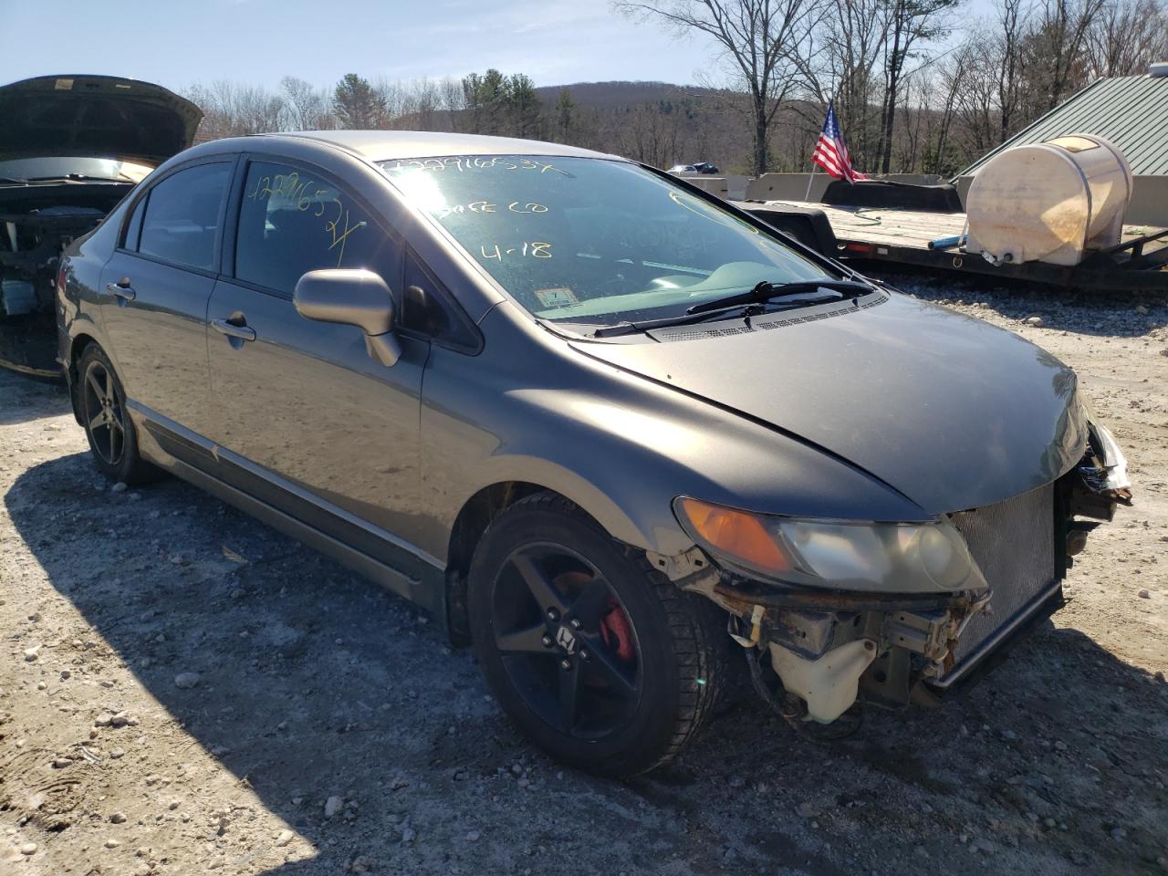 Photo 1 from auction – 2008 HONDA CIVIC LX with VIN 2HGFA15528H301539