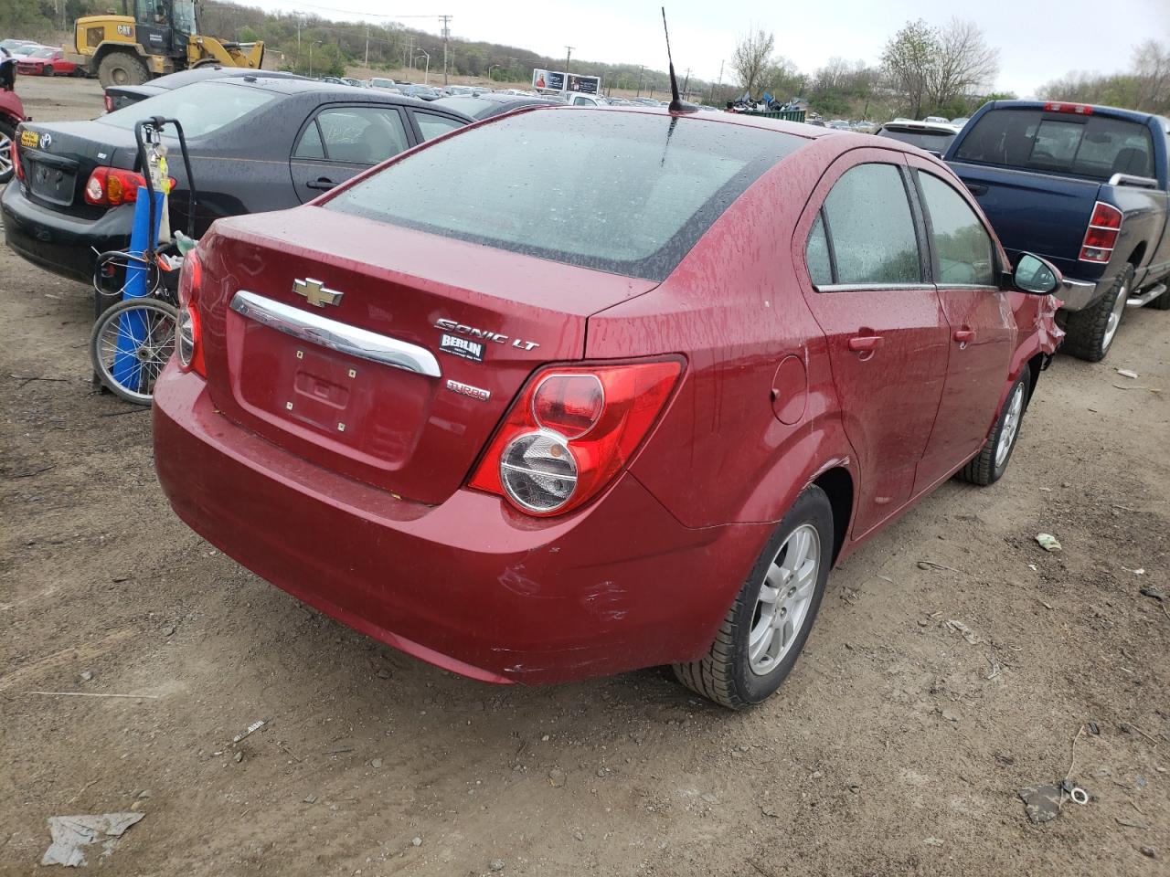 Photo 4 from auction – 2014 CHEVROLET SONIC LT with VIN 1G1JC5SB4E4238806