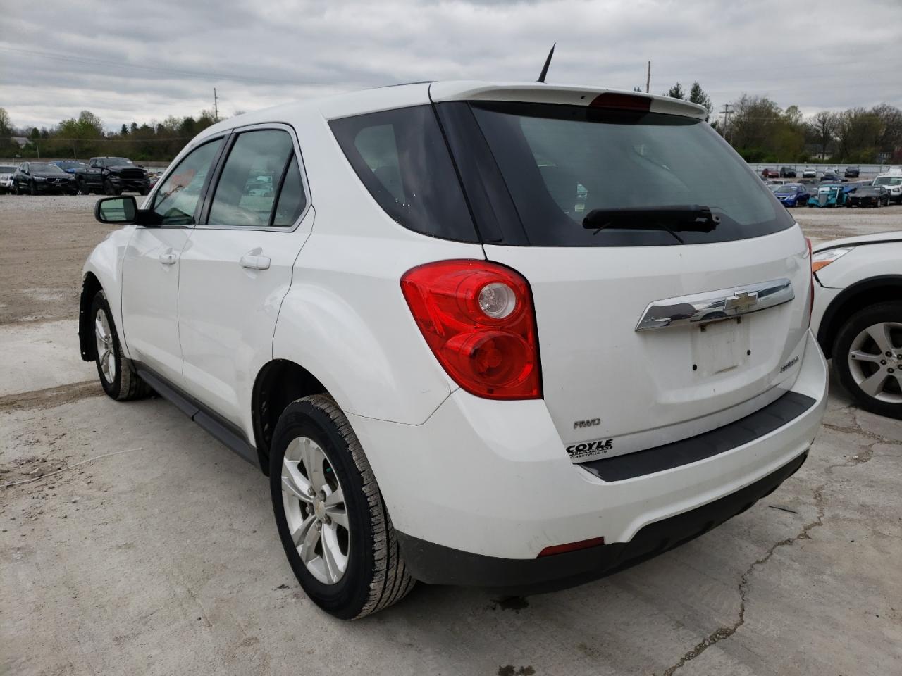 Photo 3 from auction – 2011 CHEVROLET EQUINOX LS with VIN 2CNFLCEC5B6306543