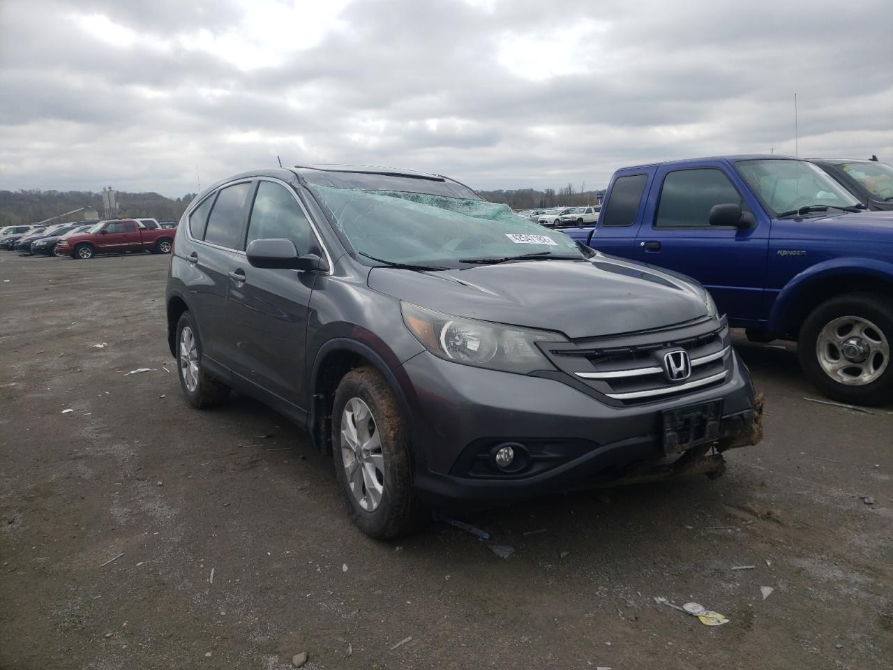 Photo 1 from auction – 2013 HONDA CR-V EX with VIN 2HKRM4H51DH666702